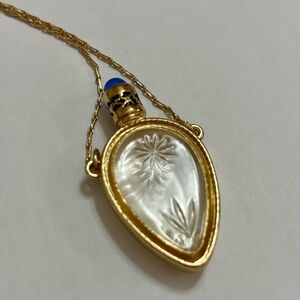Victorian, potion bottle necklace